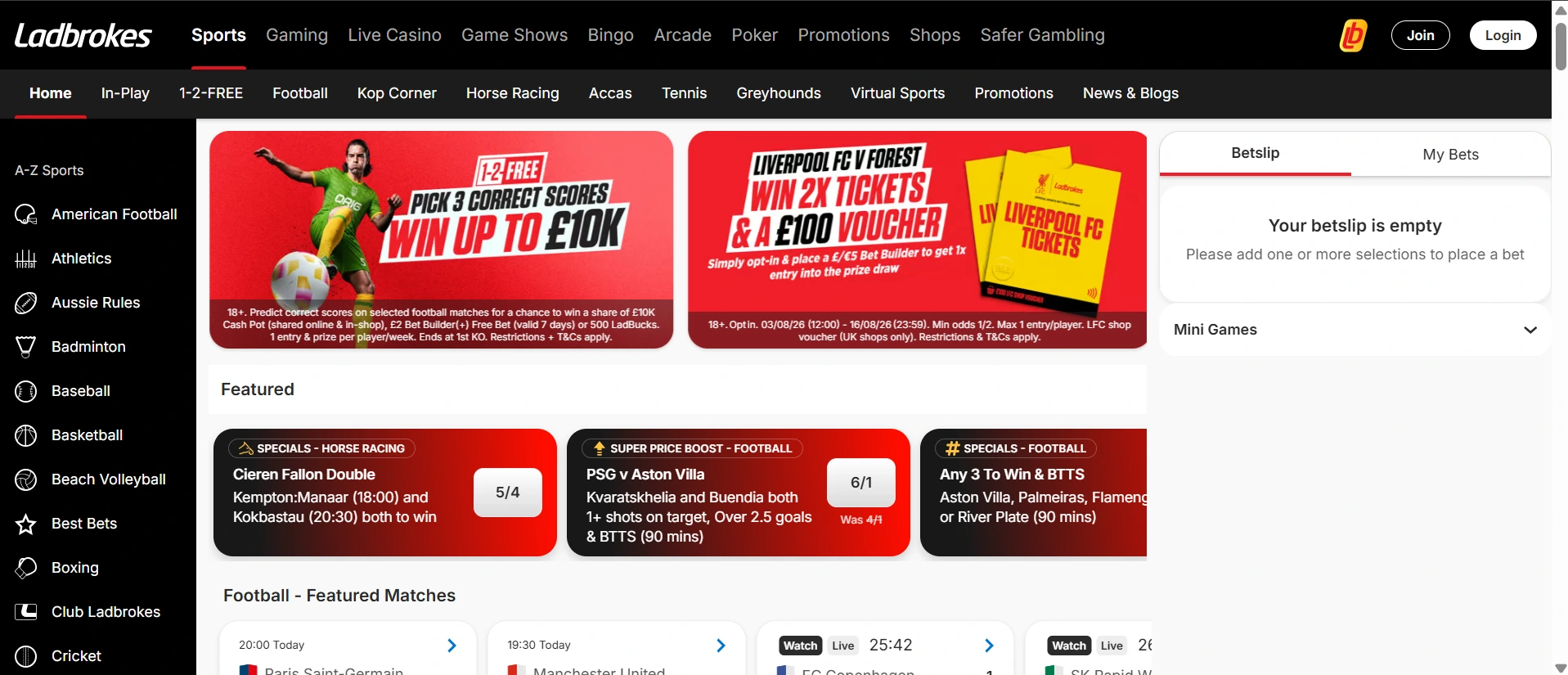 Ladbrokes casino site